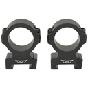 WARNE VAPOR HORIZ 30MM RINGS HIGH