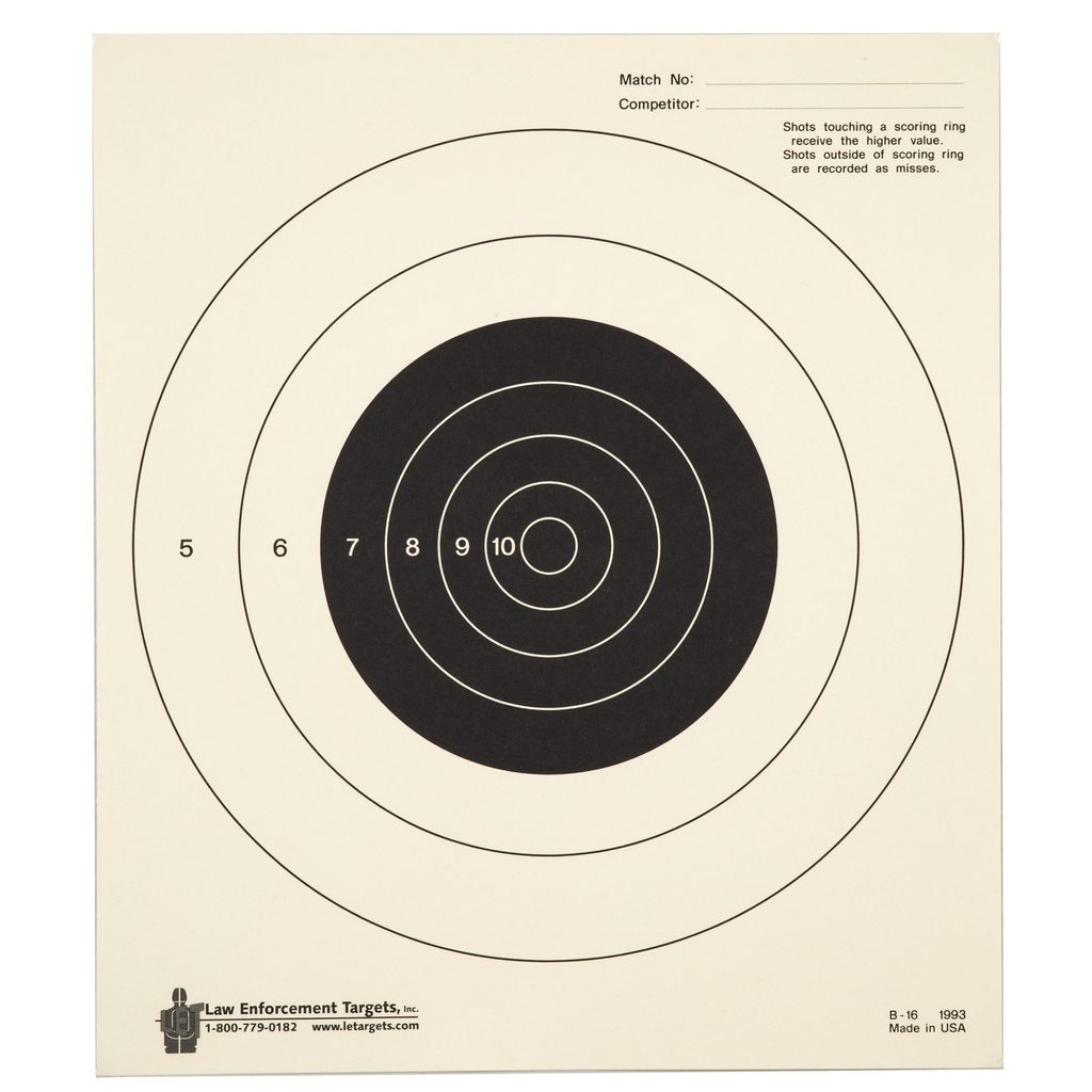 ACTION TGT BULLSEYE TAG PAPER 100PK