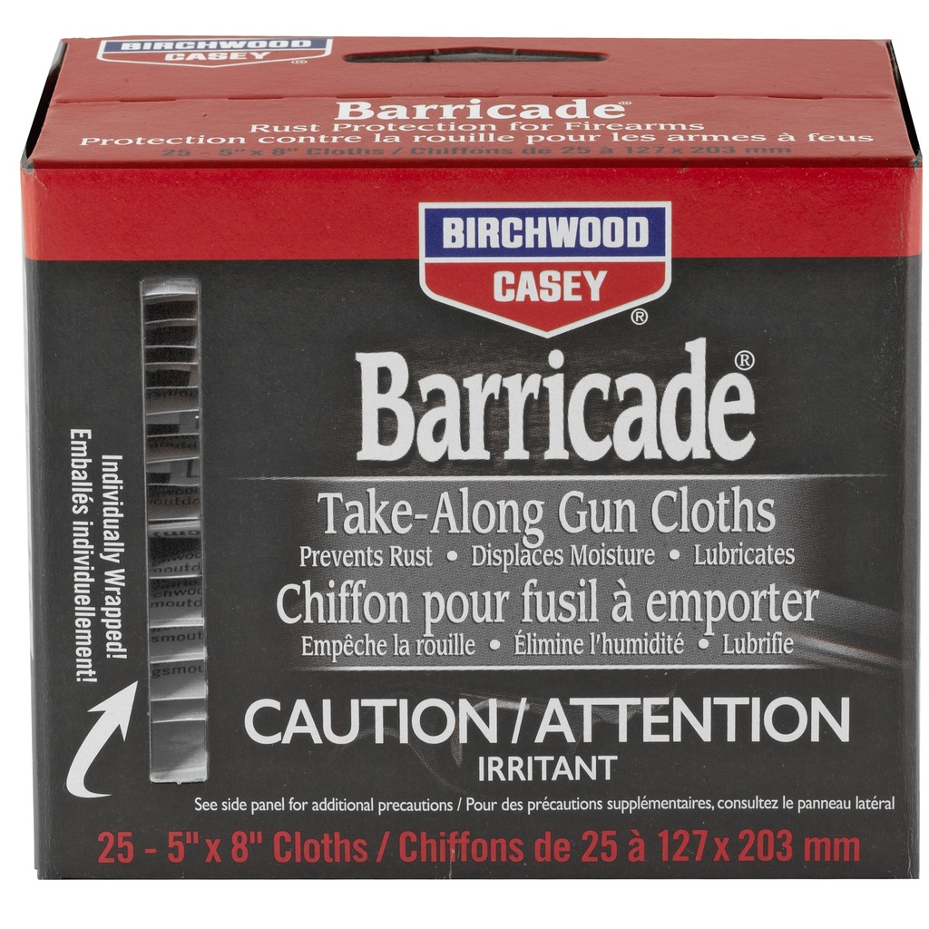 [BC33025] B/C BARRICADE TAKE ALONGS 25 WIPES