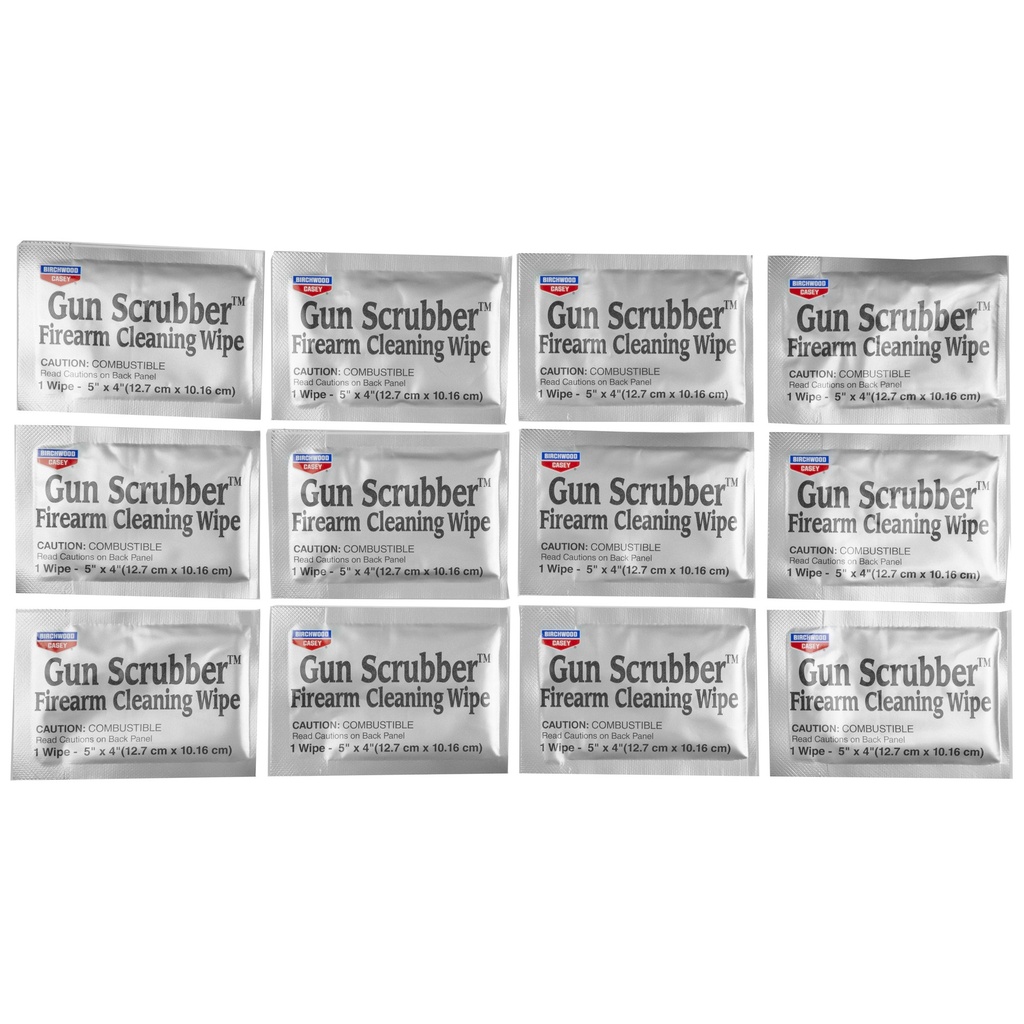 [BC33312] B/C GUN SCRUBBER TAKE ALONG 12WIPES
