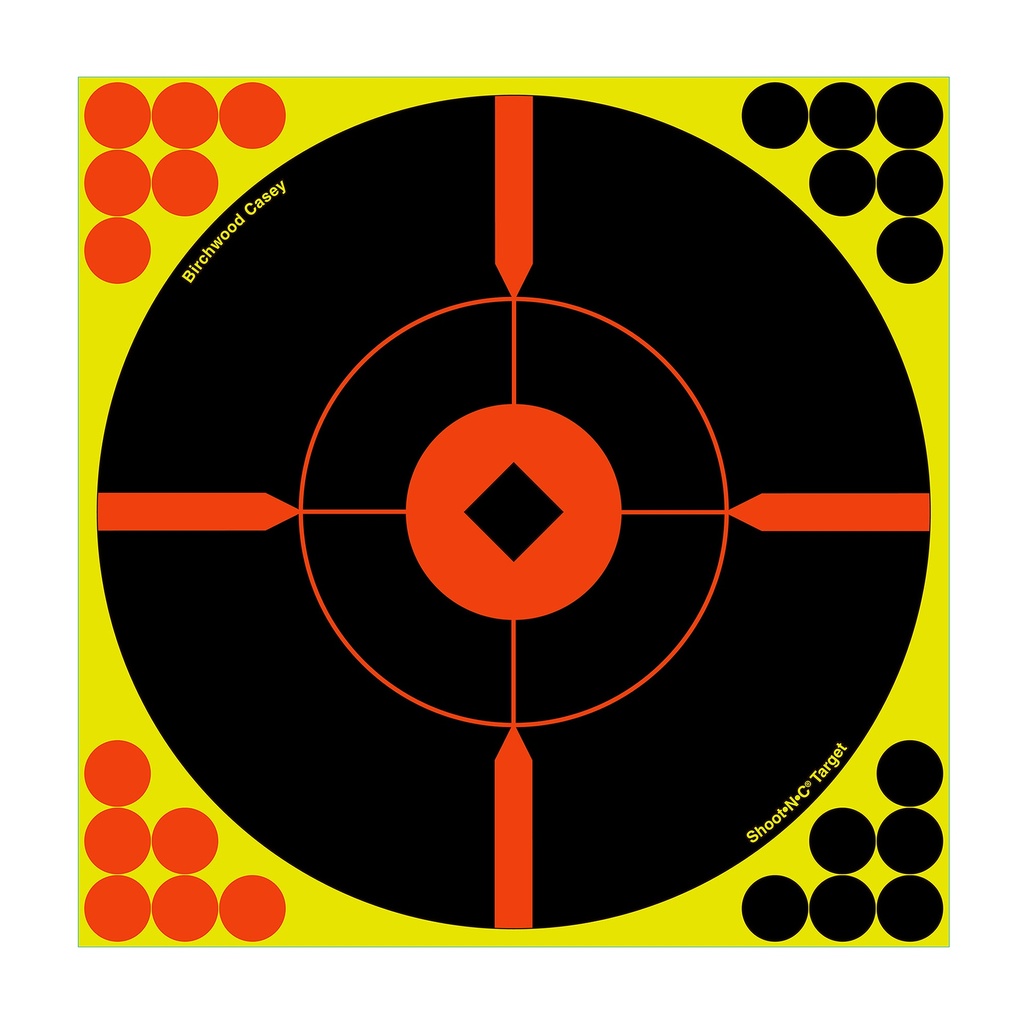B/C SHT-N-C RND CH BLSEYE TGT 5-12"