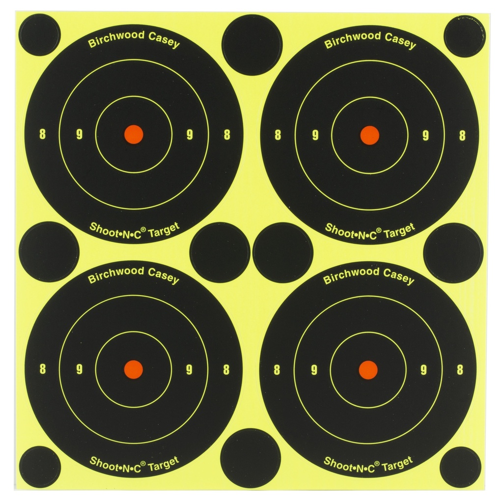 B/C SHT-N-C RND BULLSEYE TGT 240-3"