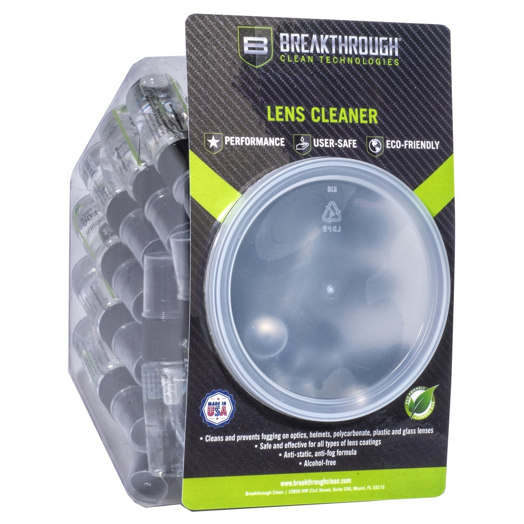BCT LENS CLEANER 35 EA BOWL
