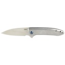 CRKT DELINEATION SILVER 2.94" PLAIN