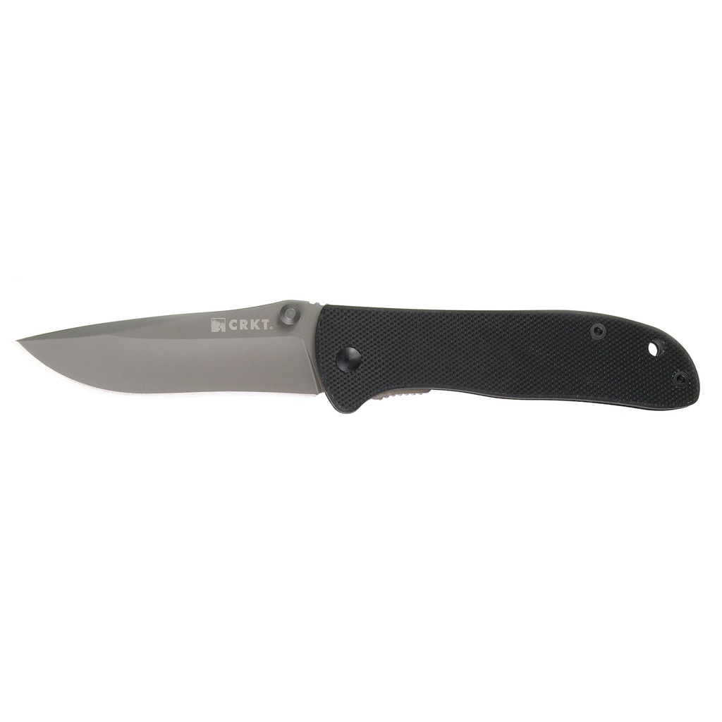 CRKT DRIFTER G10 2.9" PLN EDGE BLK