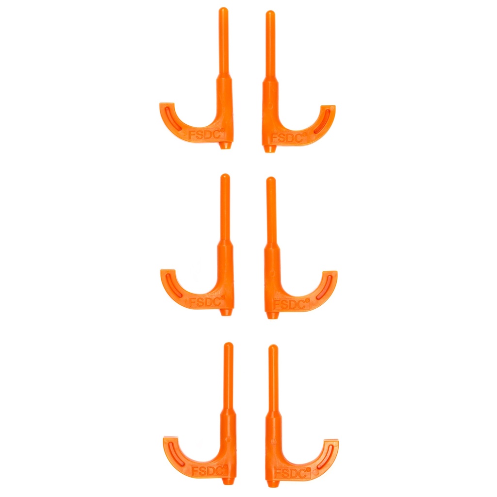 FSDC CHAMBER FLAG RIFLE ORG 6PK