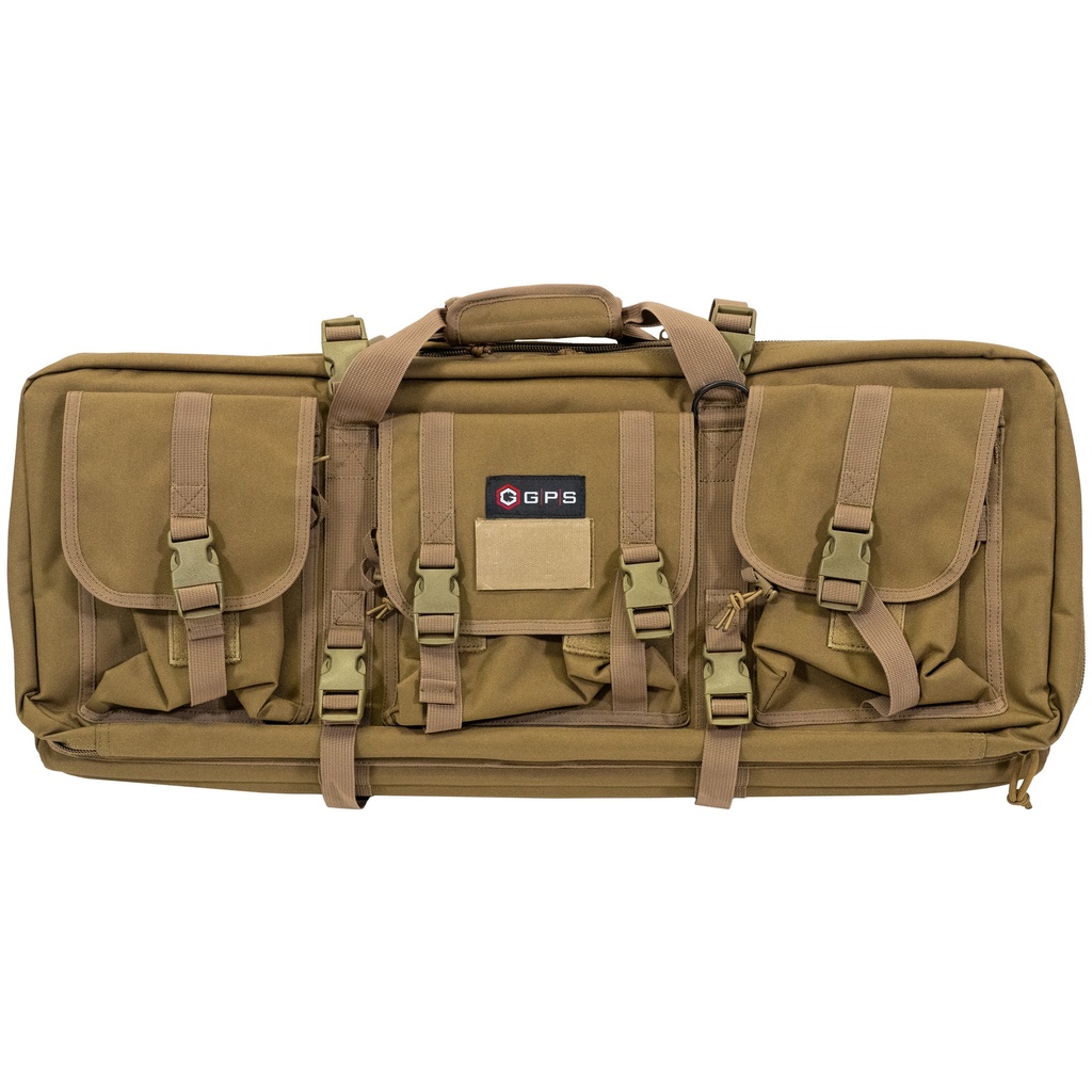 GPS DOUBLE RIFLE CASE 28" FDE