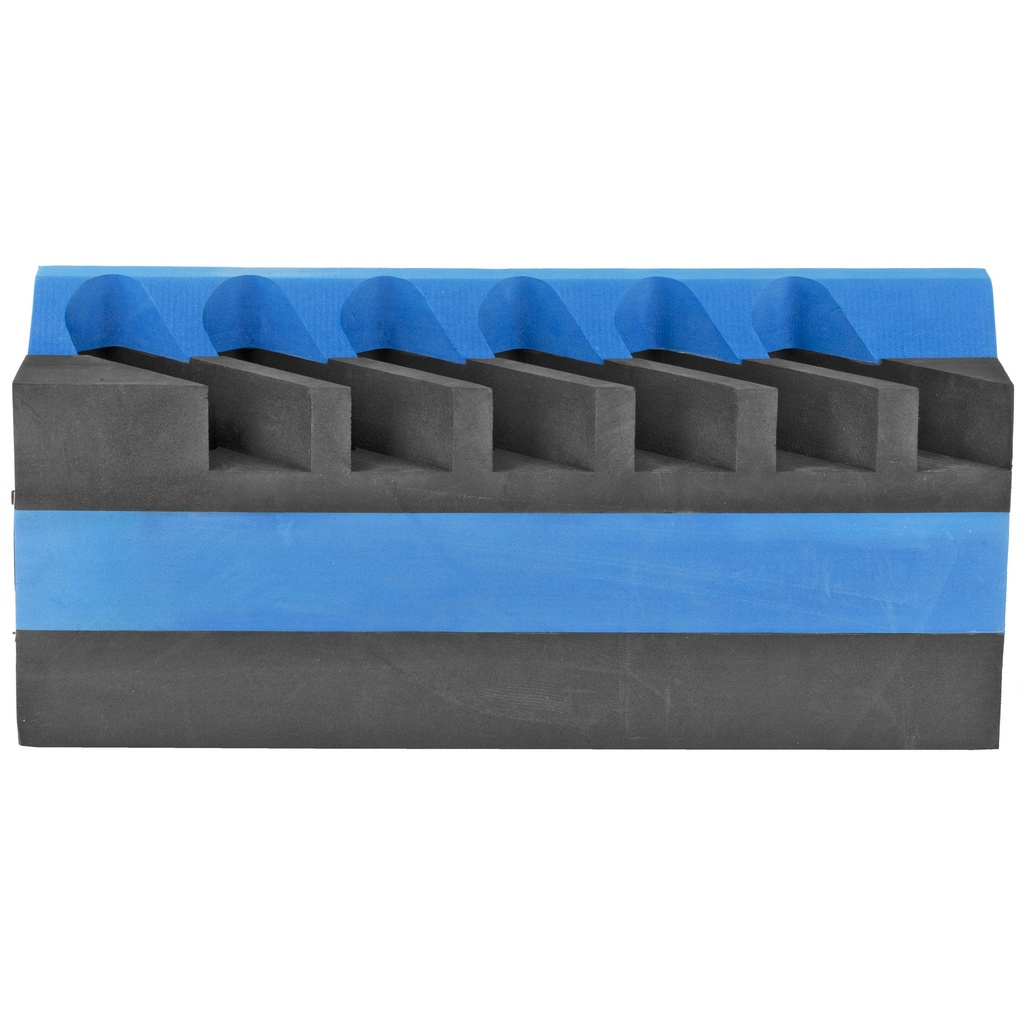 GPS 6 PISTOL CRADLE HOLDER BLK/BLUE