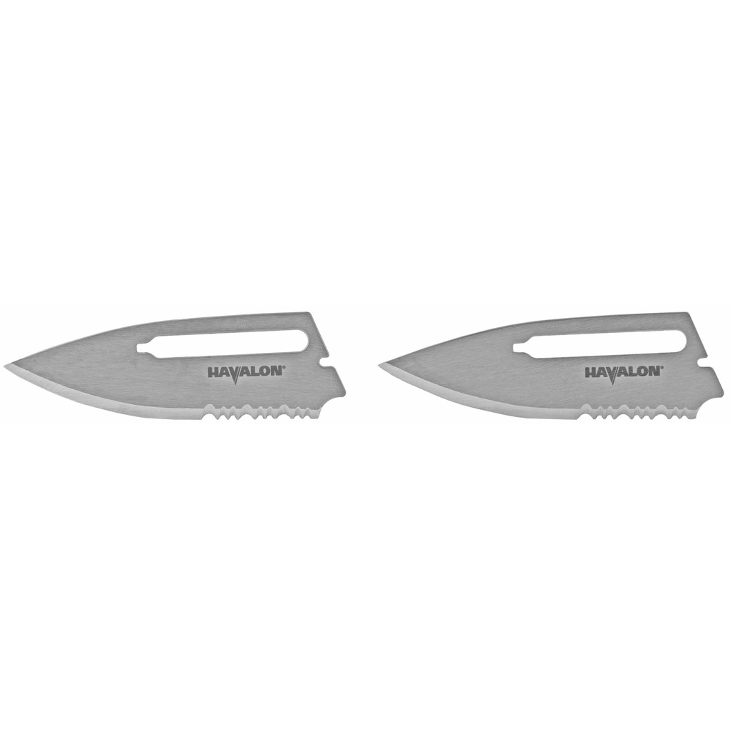 HAVALON REDI SERRATED BLADES 2-PK