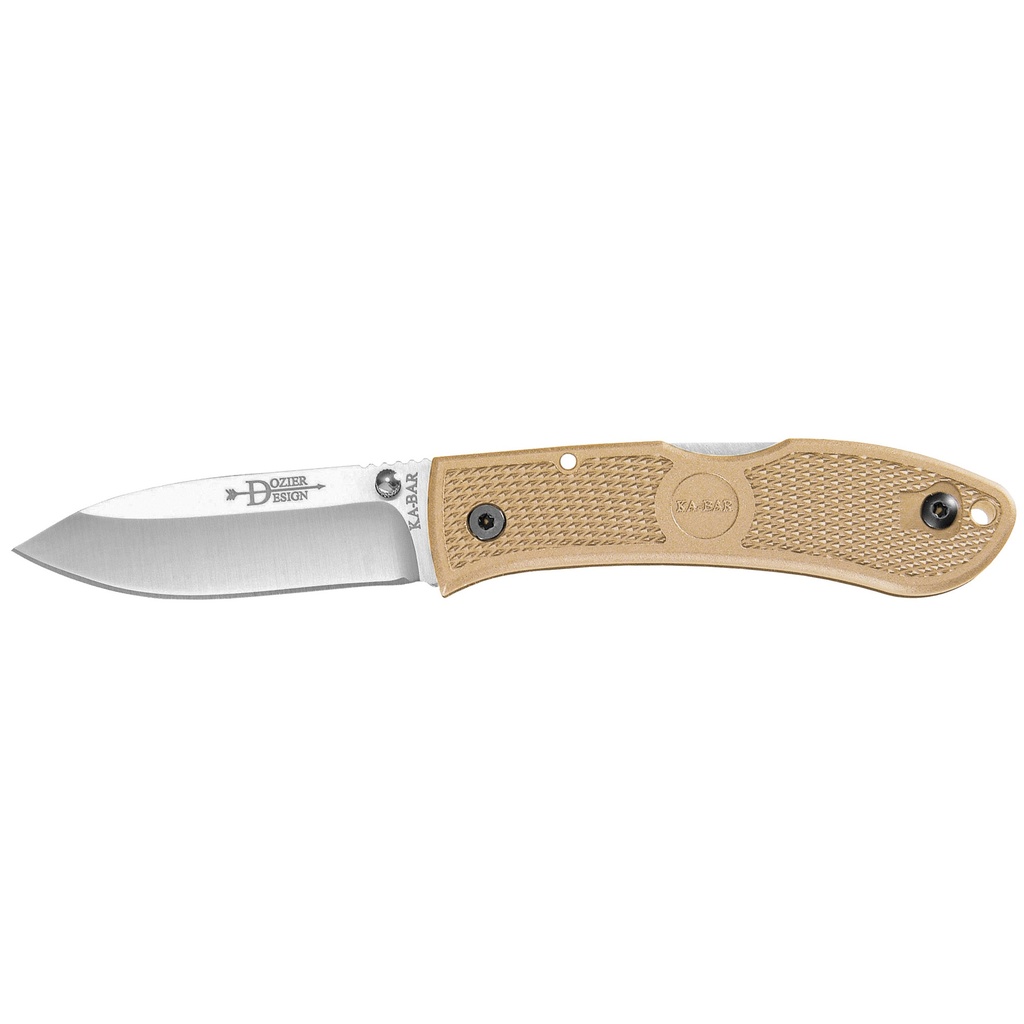 KBAR DOZIER FLDG HUNTER 4.25" COYOTE