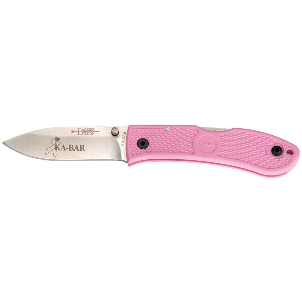 KBAR DOZIER FLDG HNTR 4.25" PINK