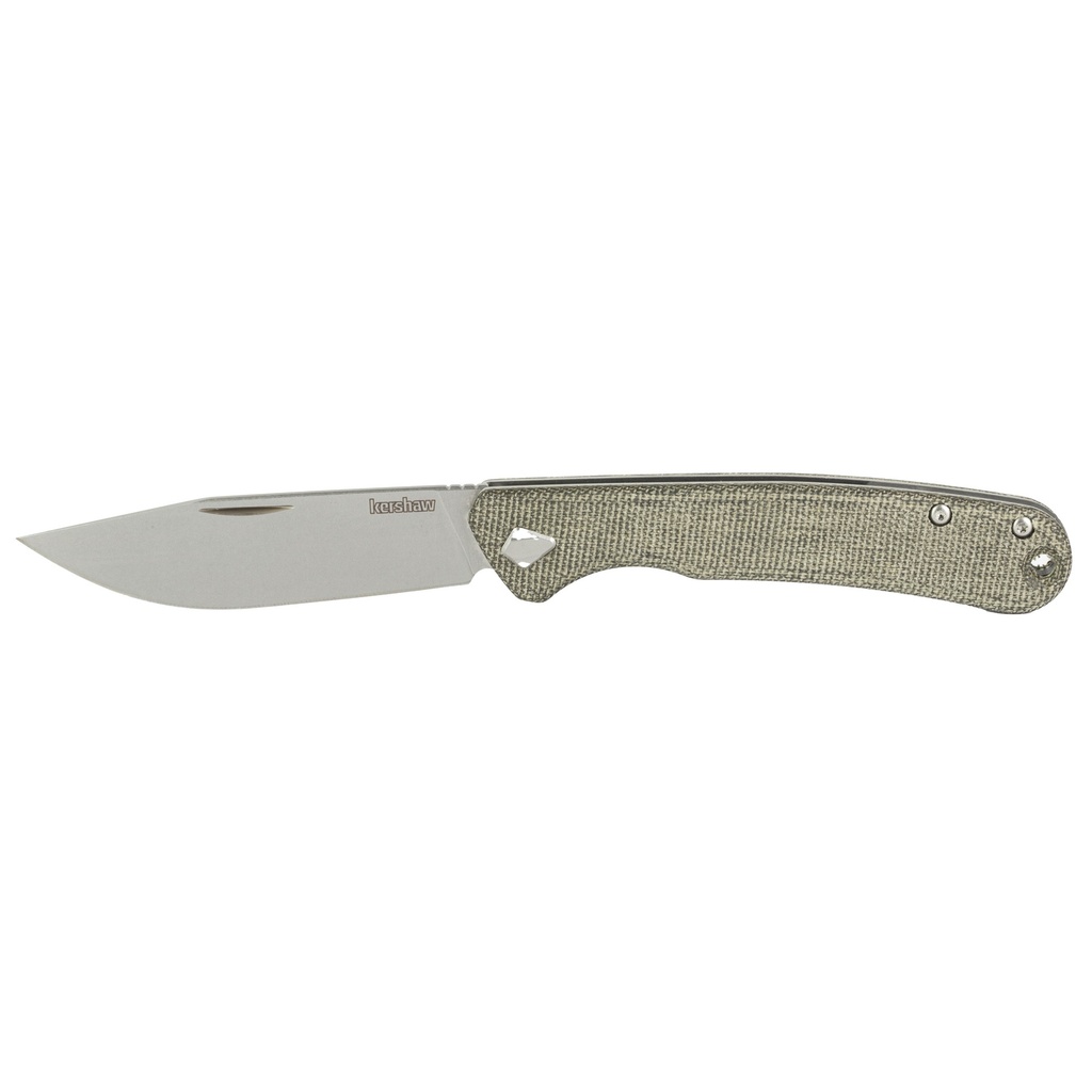 KERSHAW FEDERALIST 3.25" STNWASH