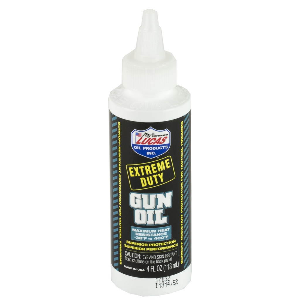 [LO10877EA] LUCAS EXT DUTY GUN OIL 4OZ