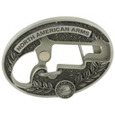 NAA LNG RFL CUST OVAL BELT BUCKLE