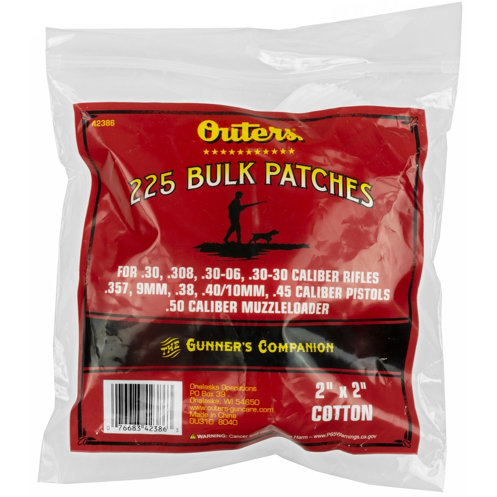 OUTERS PATCHES 30-50 CAL 225CT