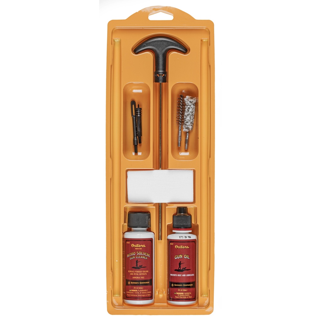 OUTERS 38/9MM BRASS PSTL CLNG KIT