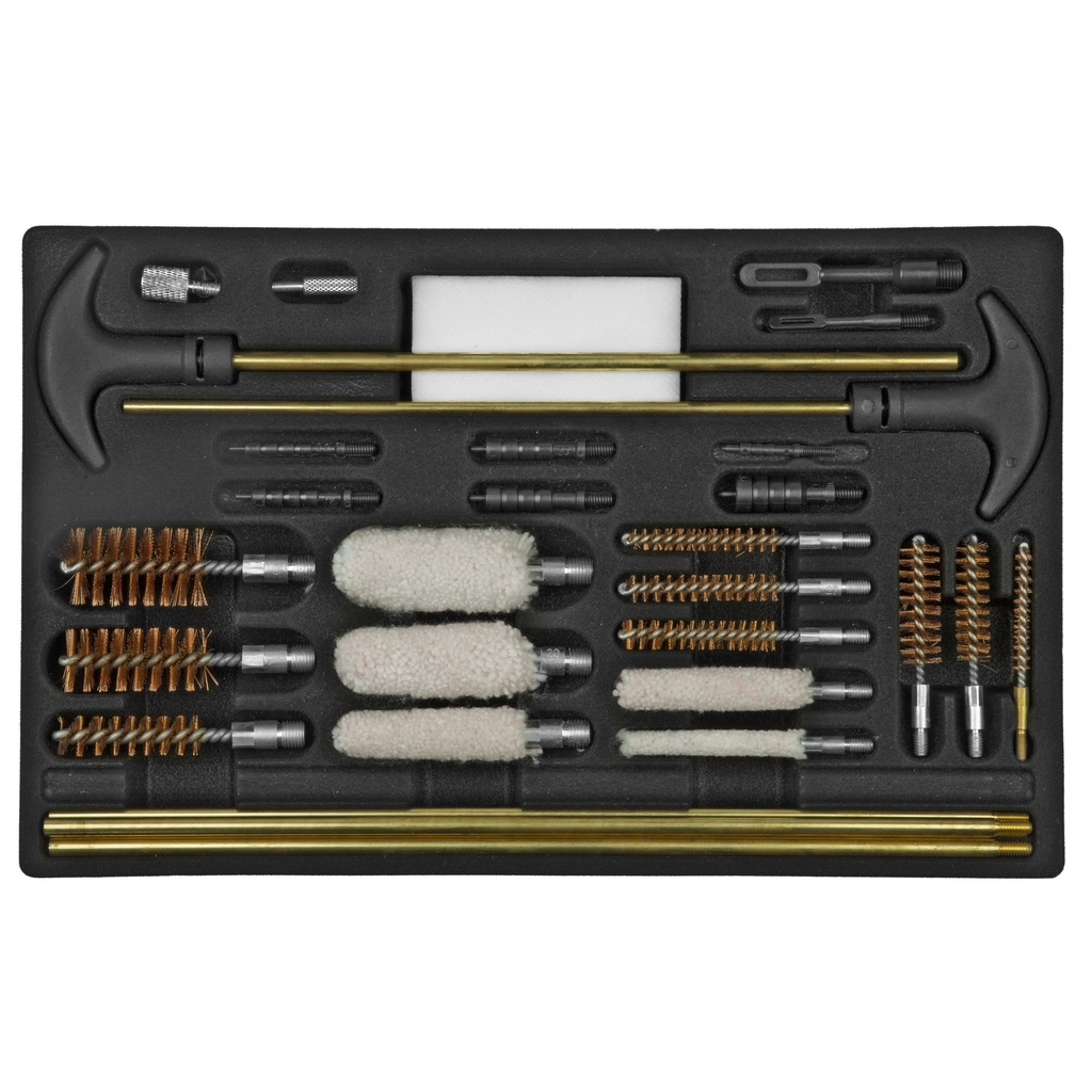 OUTERS 32PC UNIV CLNG KIT WOOD BOX