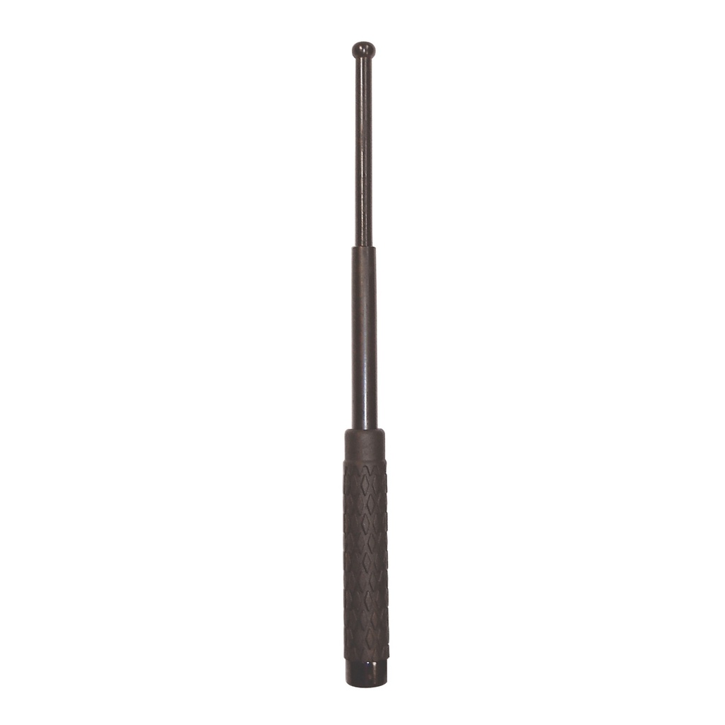 PS EXP BATON 16" RUBBER HANDLE BLK