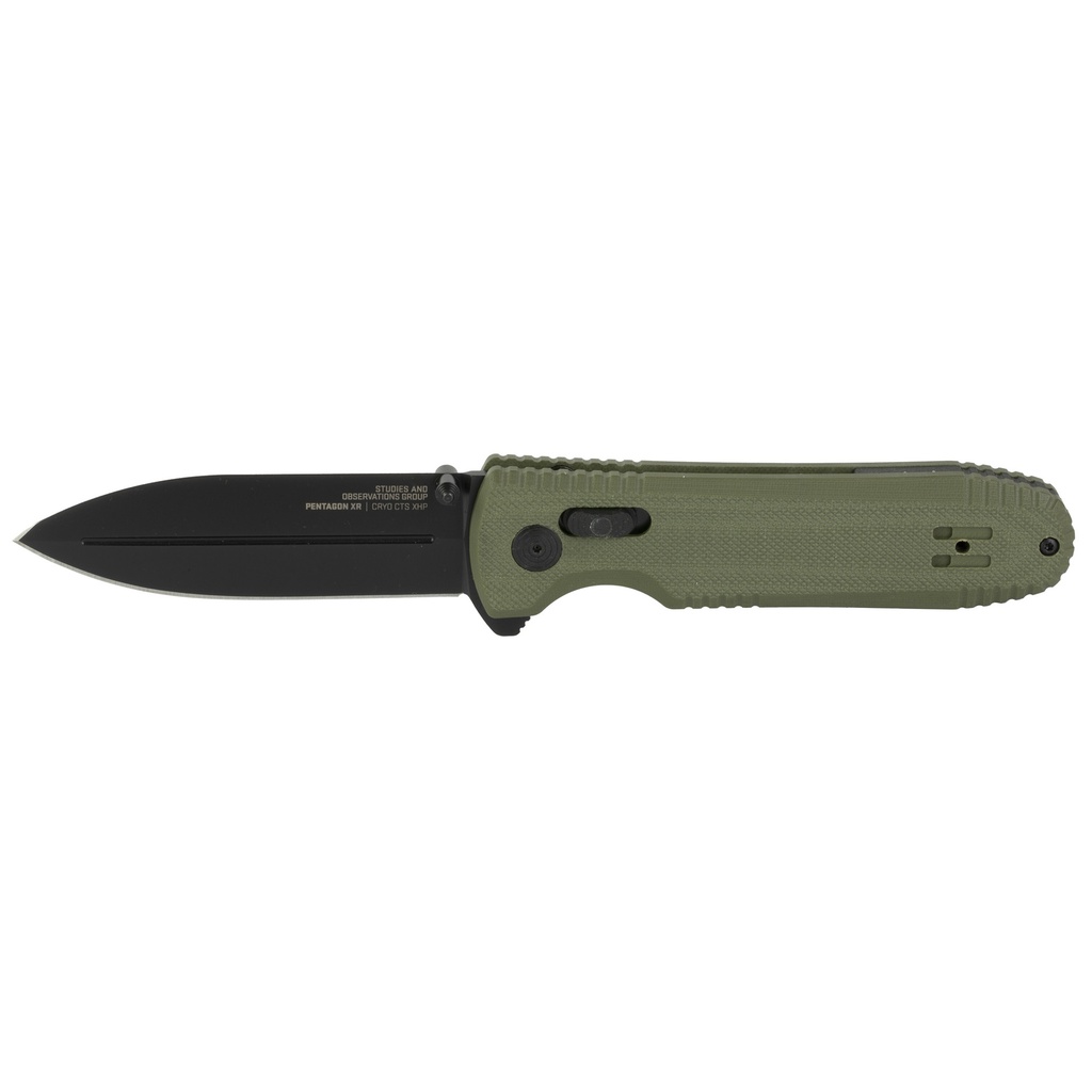SOG PENTAGON XR OD GREEN 3.6"