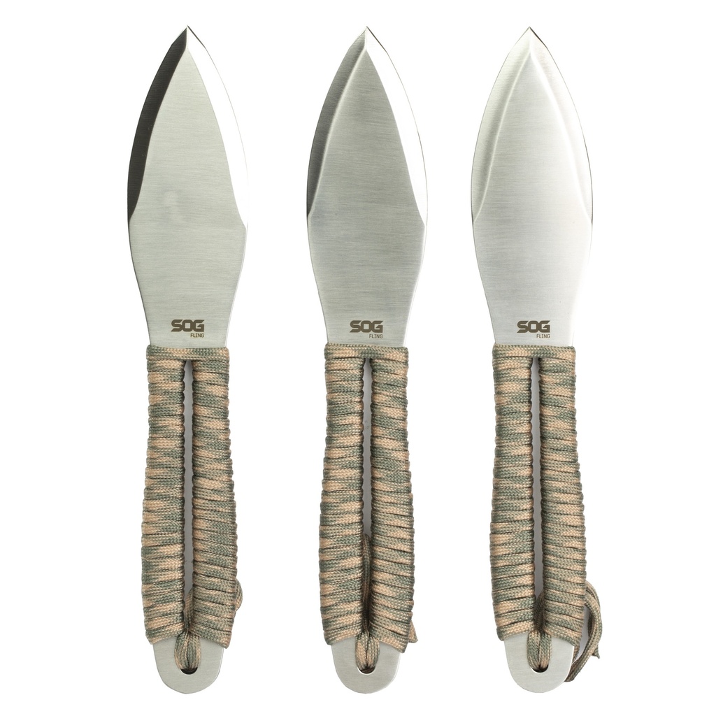 SOG FLING THROWING KNIVES 2.8" 3 PK