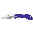 SPYDERCO LADYBUG3 PURPLE FRN PLAIN