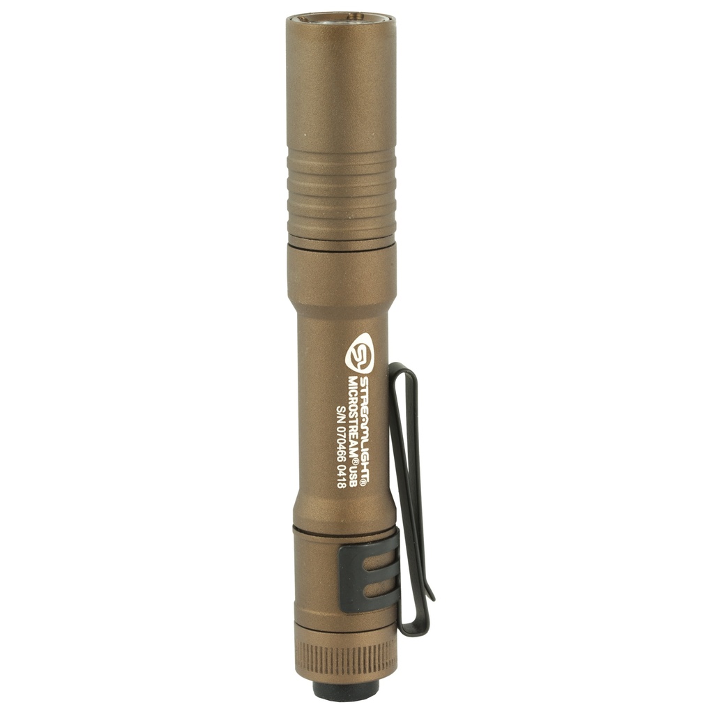 STRMLGHT MICROSTREAM USB COYOTE BRN