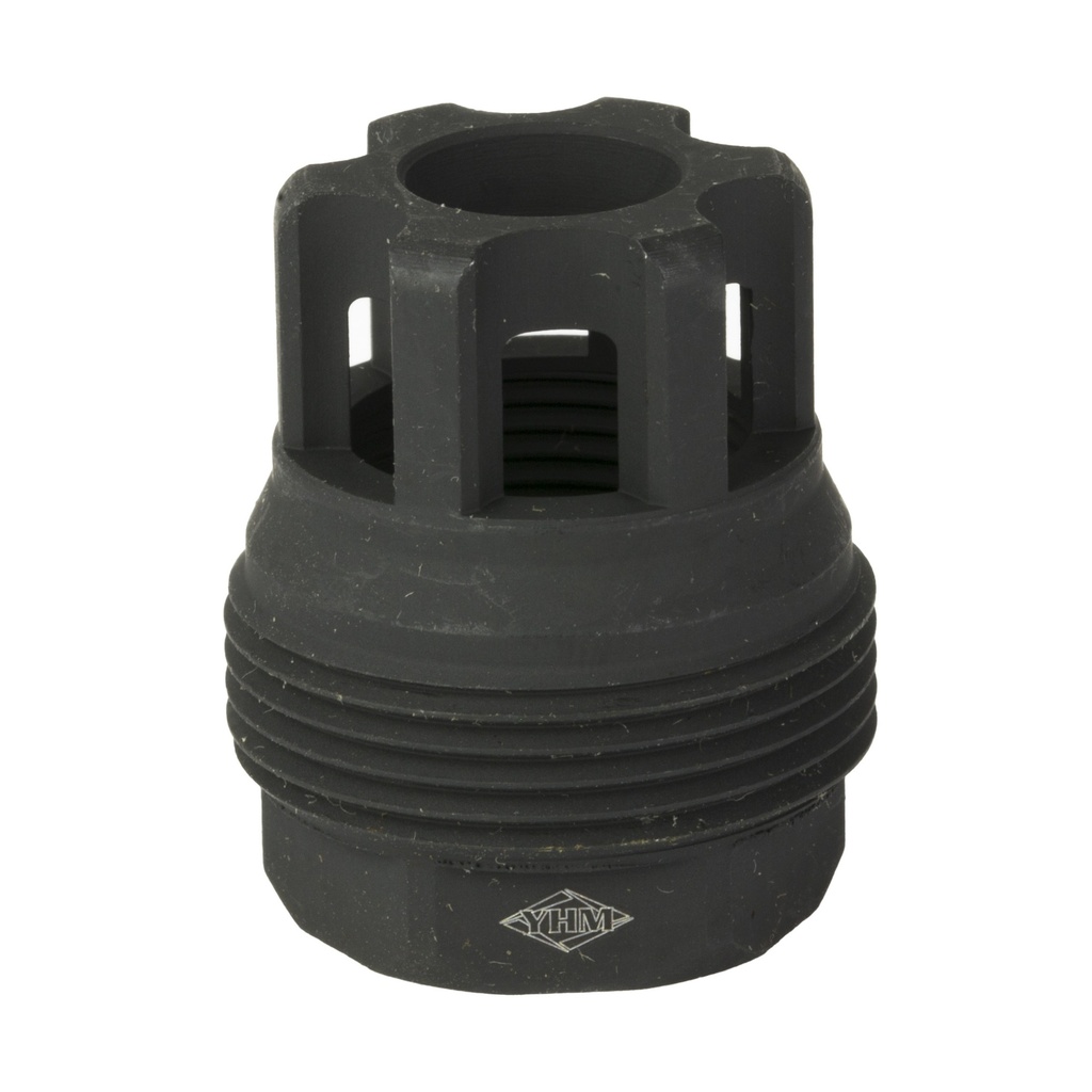 YHM MUZZLE BRAKE 5/8-24 BLACK
