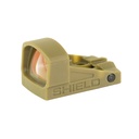 SHLD SMSC GLS ED MINI SIGHT 8MOA FDE