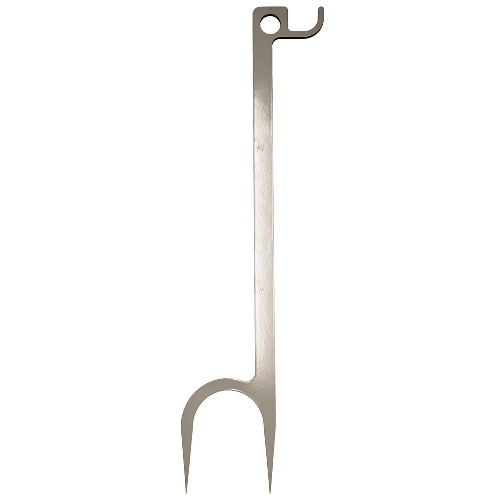 B/C STEEL TARGET HANGER WHITE 1 HOOK