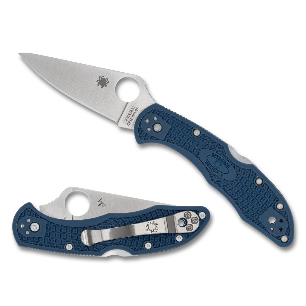 SPYDERCO DELICA 4 CPM 2.9" CBLT BLU
