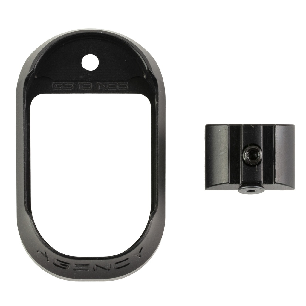 AGENCY DUTY MAGWELL FOR G19 G5 BLK