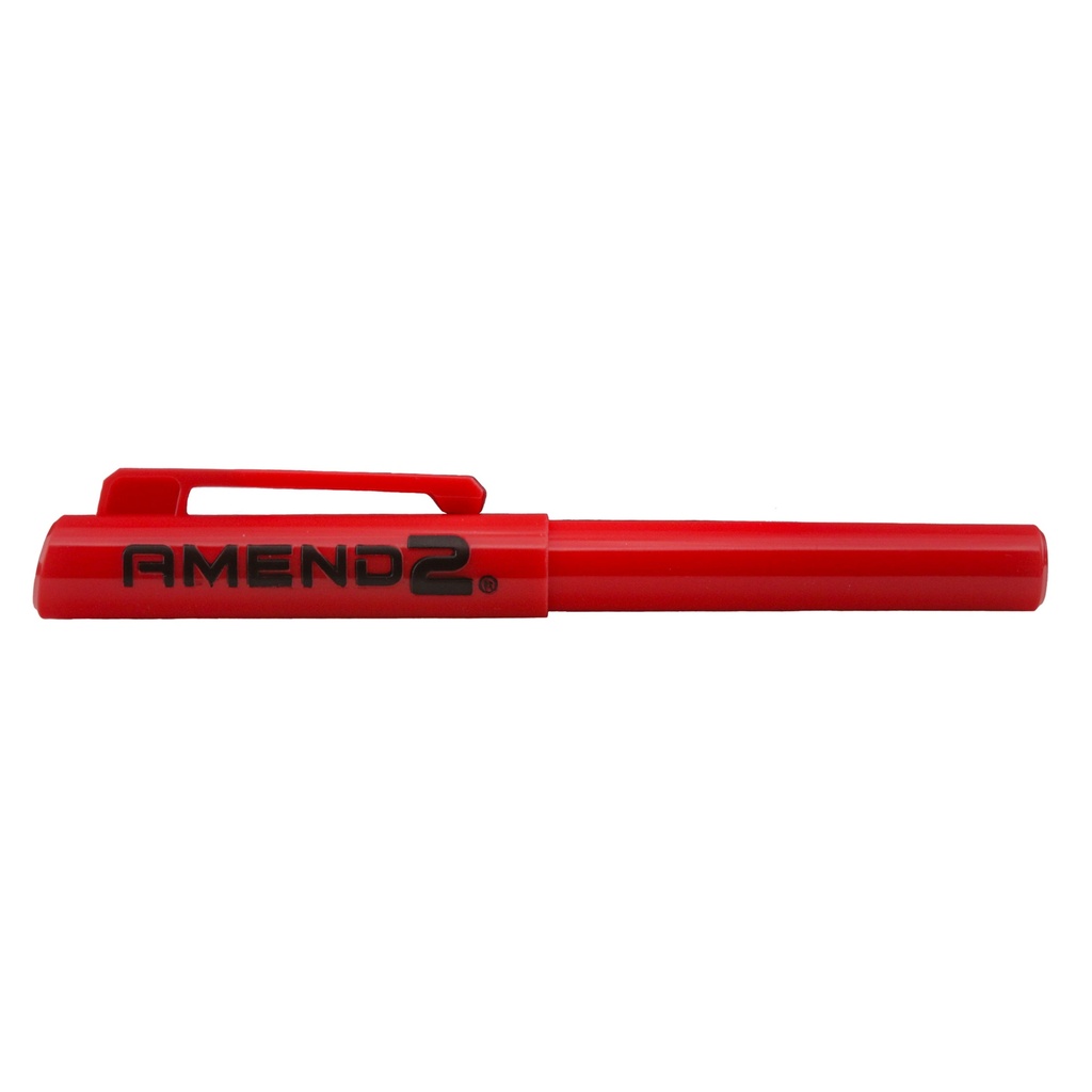 AMEND2 G10 RED SELF-DEFENSE PEN