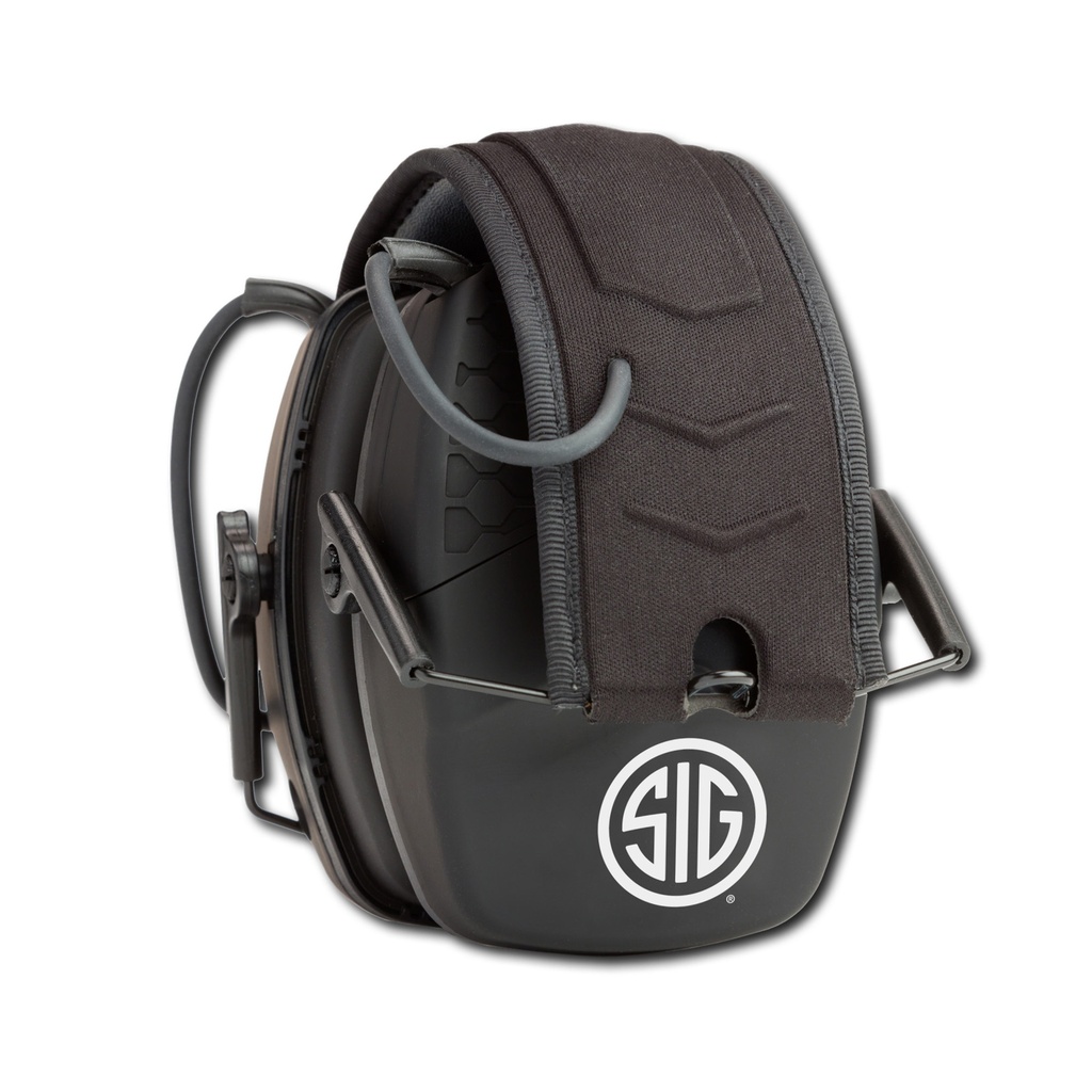 AXIL SIG TRACKR BLU TAC EARMUFFS BLK