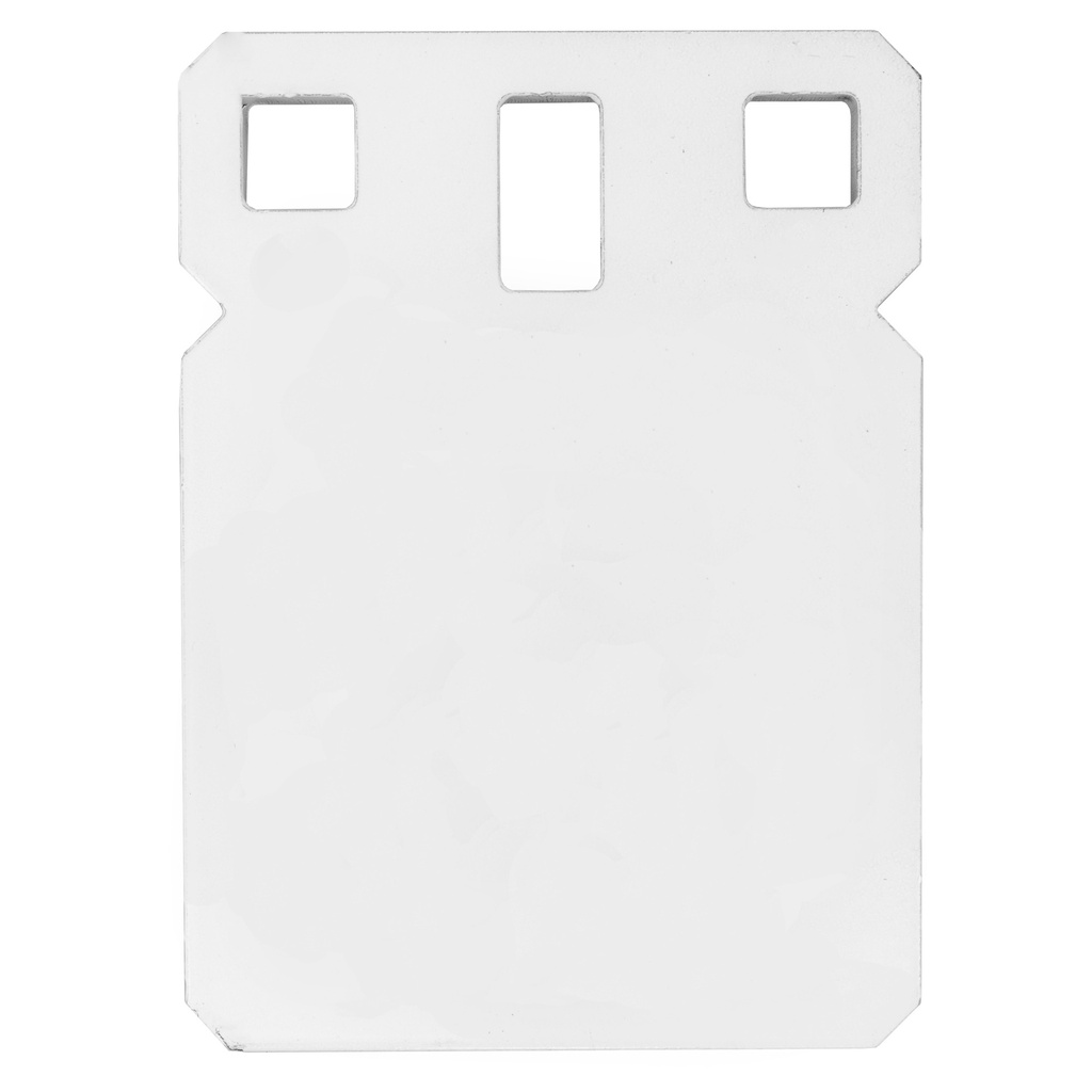B/C 4" 3/8" STEEL TRGT SQUARE PLATE