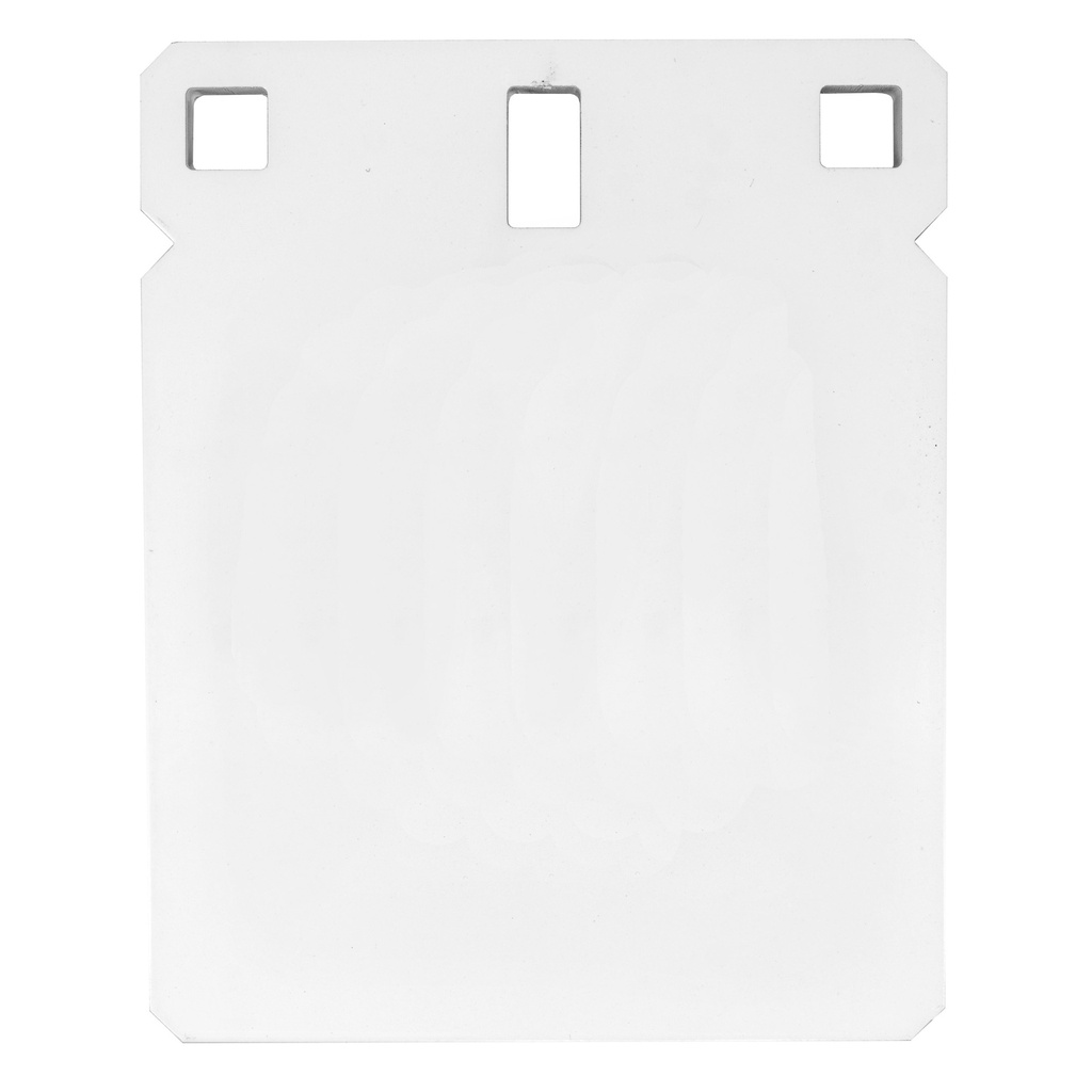 B/C 6" 3/8" STEEL TRGT SQUARE PLATE