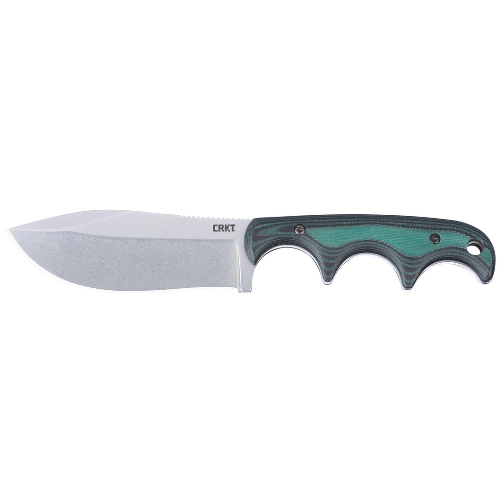 CRKT MINIMALIST NESSMUK 2.9" GRN/SLV