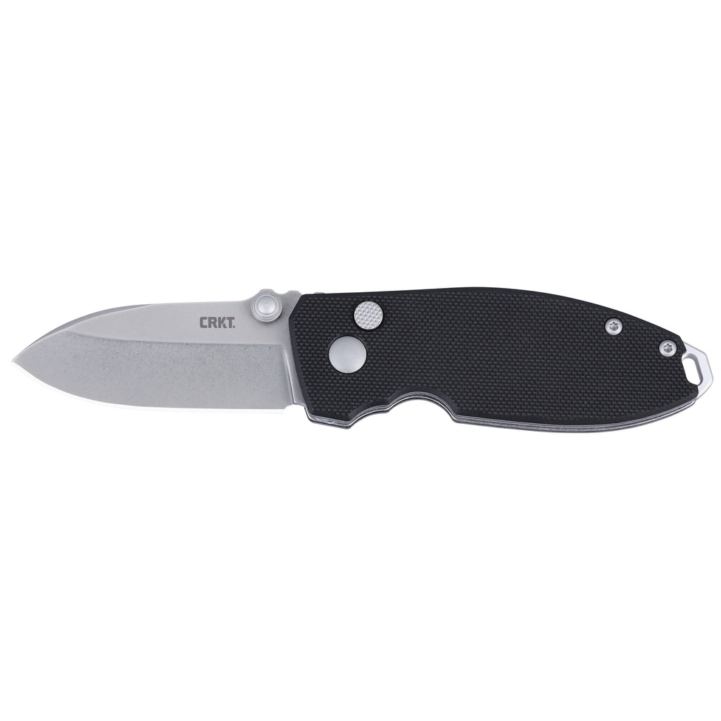 CRKT SQUID BUTTON LOCK 2.27" BLK/SLV