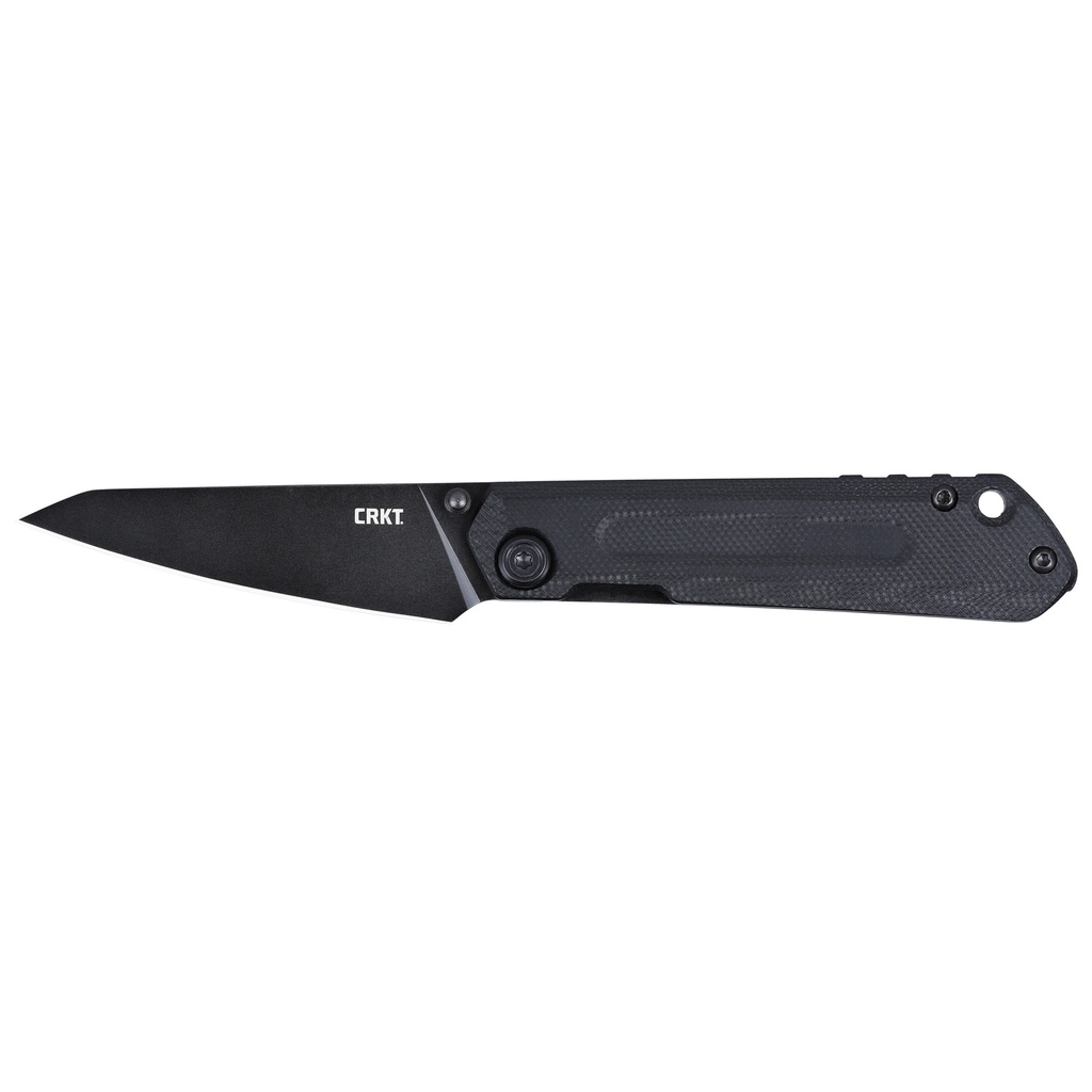 CRKT STRAIGHT PLAIN EDGE 2.60" BLK