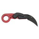 CRKT PROVOKE RED 2.47" PLAIN EDGE