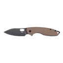 CRKT PILAR III BROWN 2.97" PLAIN EDG