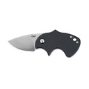 CRKT ORCA BLACK 1.79" PLAIN EDGE