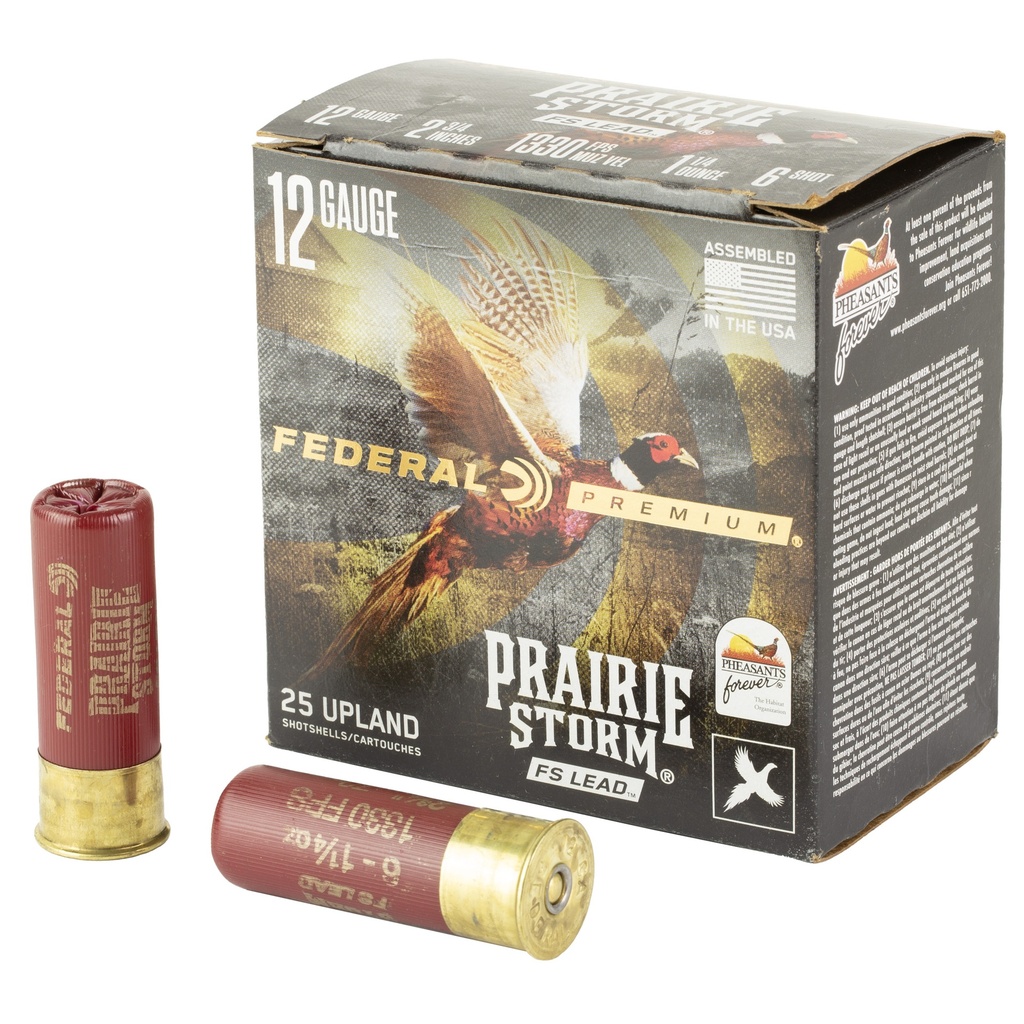 FED PR STRM 12GA 2.75" #6 25/250
