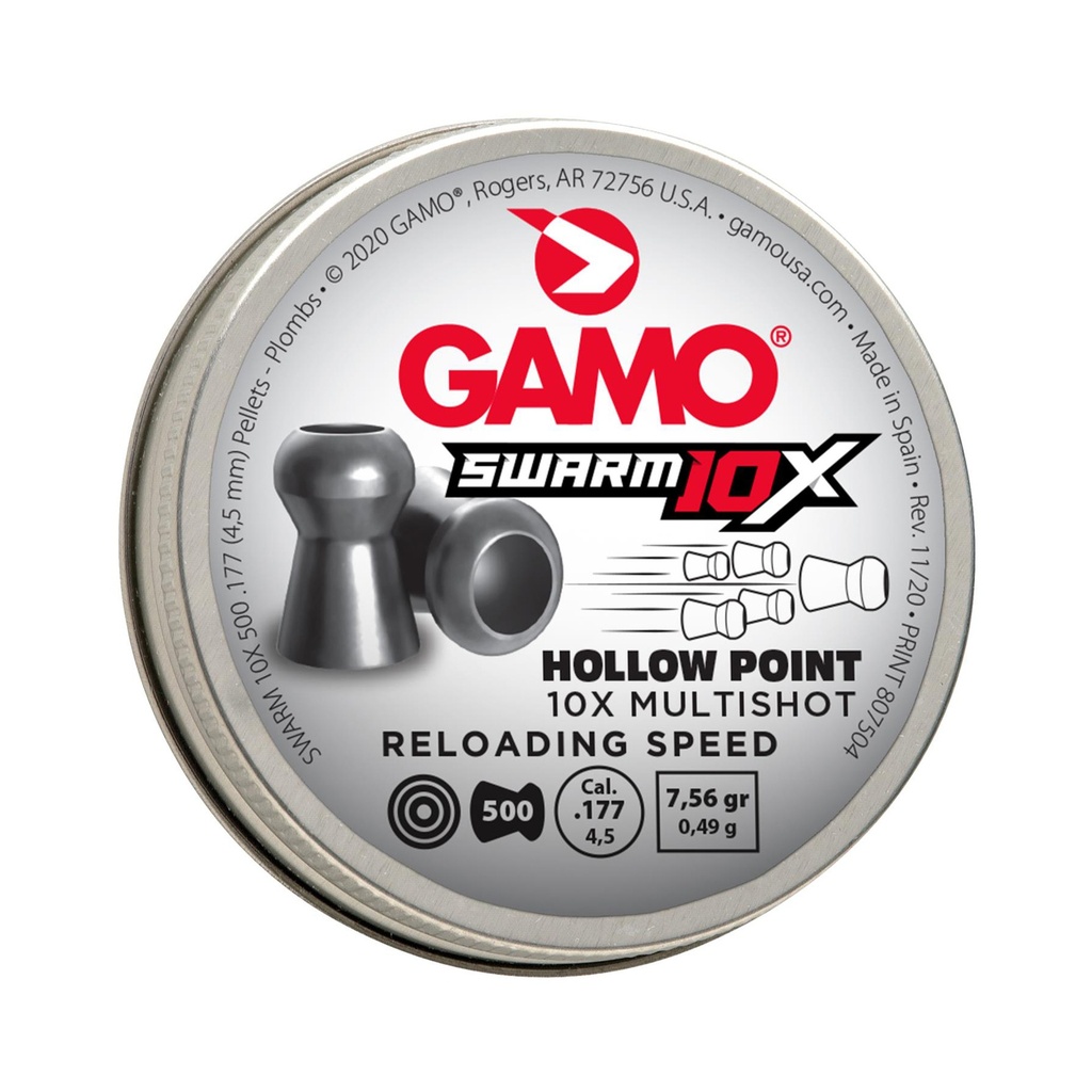 GAMO SWARM 10X HOLLOW POINT .22