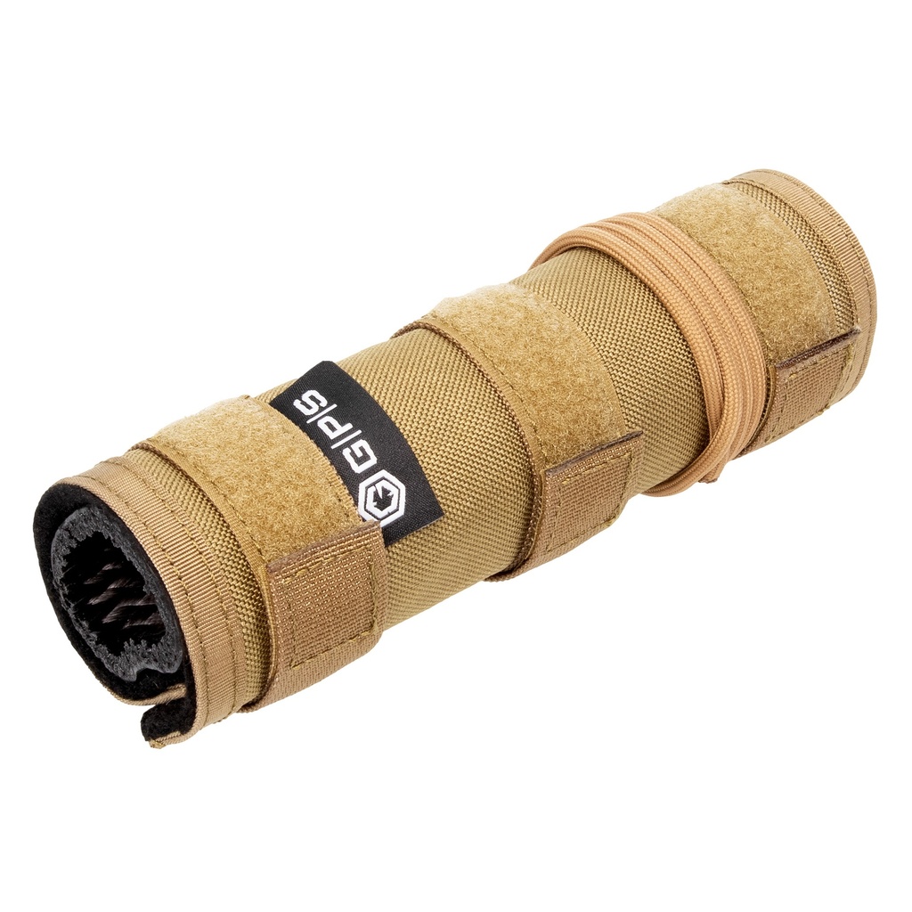 GPS TAC SUPPRESSOR COVER 7.5" TAN
