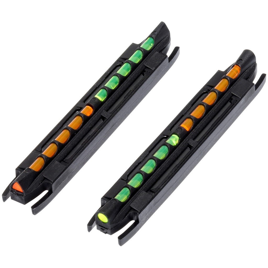 HIVIZ 2IN1 MAG SG GRN/ORG .218-.328