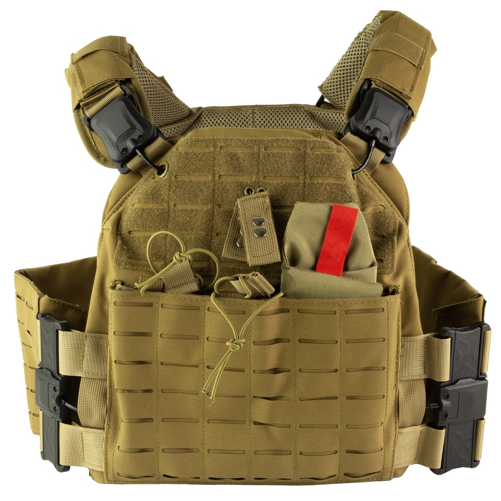 NCSTAR QR LC PLT CARRIER MED-2XL TAN