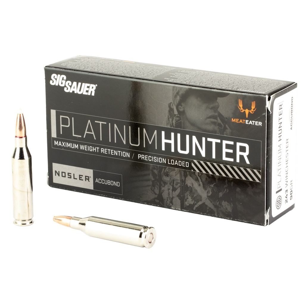 SIG AMMO 243WIN 90GR AB 20/200