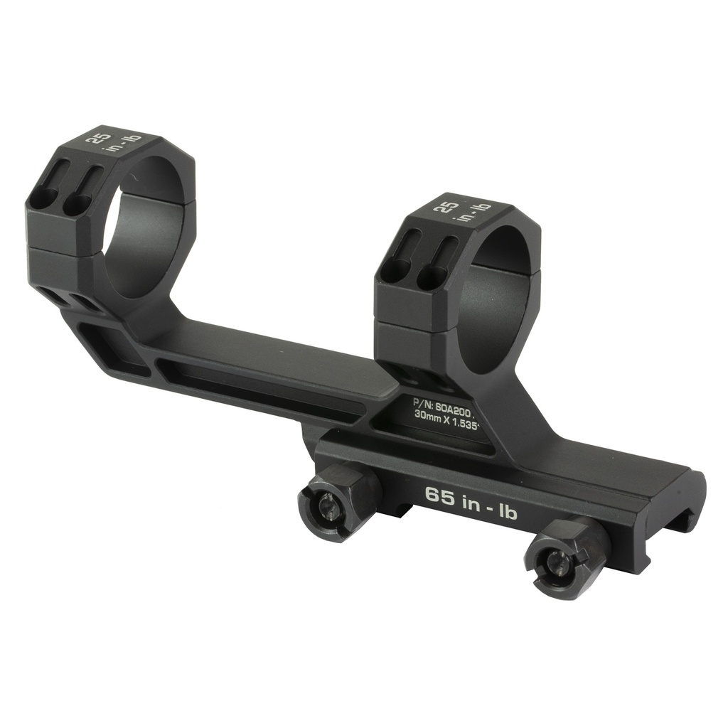 SIG ALPHA-MSR MOUNT 30MM 0 MOA BLK