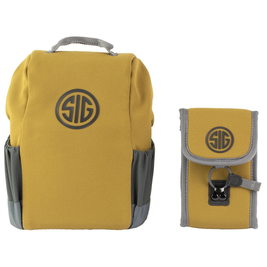 SIG ZULU BINO HARNESS/POUCH FDE MED