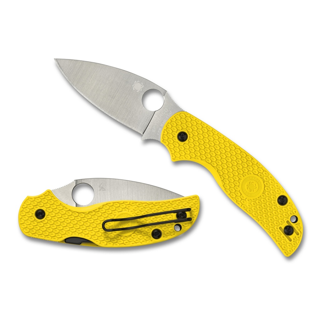 SPYDERCO SAGE 5 LW SALT 3" YELLOW
